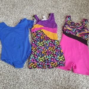 Lot of girls leotards.